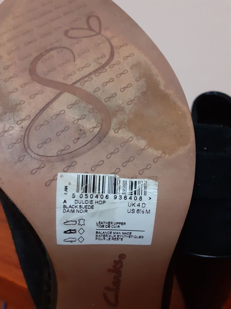 Clarks Dulcie Hop велур