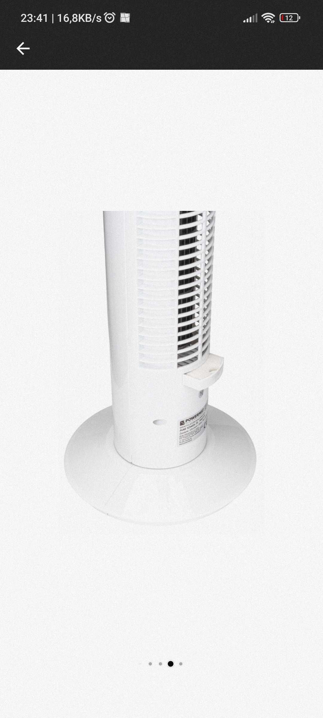 Ventilator Coloana Powermat 70w