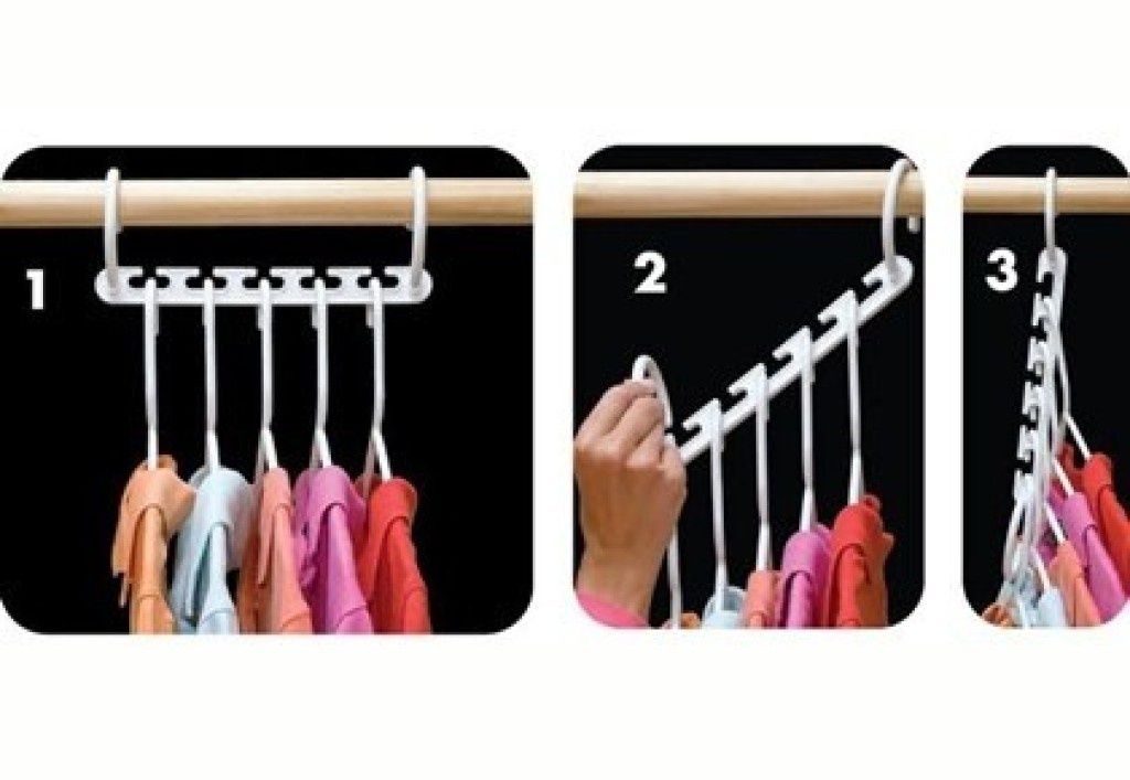 Иновативна закачалка органайзер Triple Closet Space
