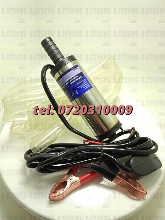 Pompa Submersibila Transfer Lichide Vin Motorina 12lminut 12v