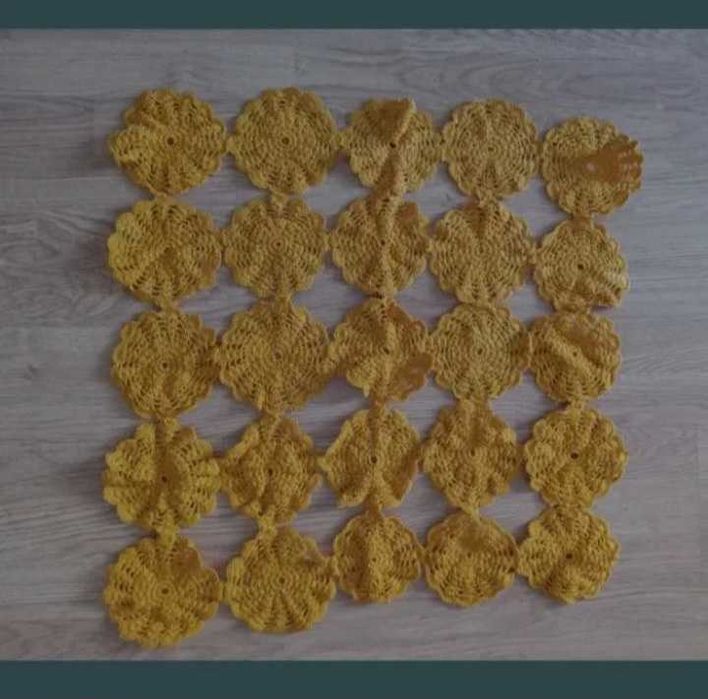 Față de masă croșetată macrame