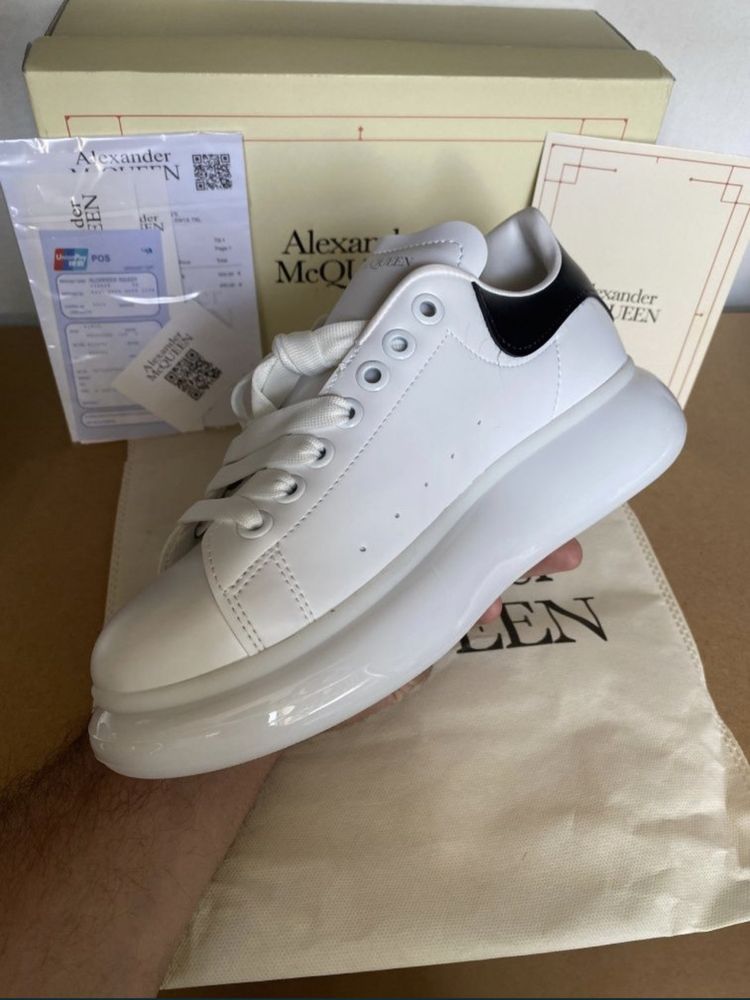 Adidasi Alexander McQueen White calitate Premium  FULL BOX