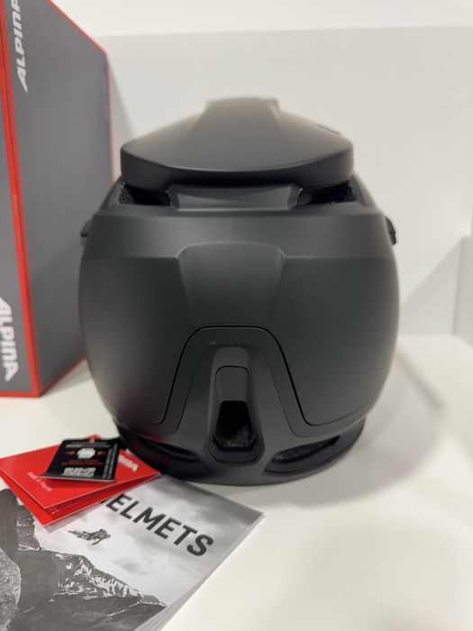 Велосипедна каска Alpina Roca black matt