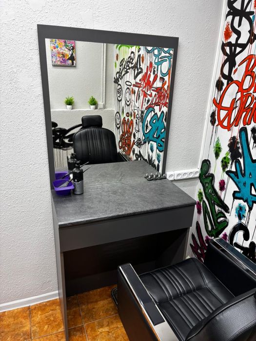 рабочее место барбера парикмахера барбершоп