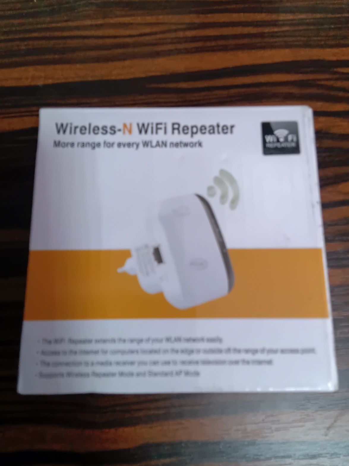 Усилитель вайфай репитер wifi c LAN RG45 на роутер модем новый