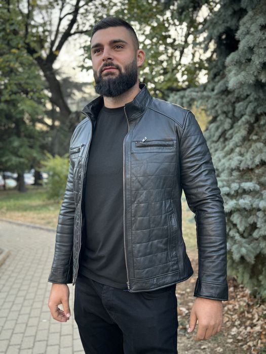 Мъжки кожени якета от естествена кожа
