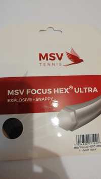 Racordaj tenis MSV FOCUS HEX ULTRA grosime 1.10 12m plic