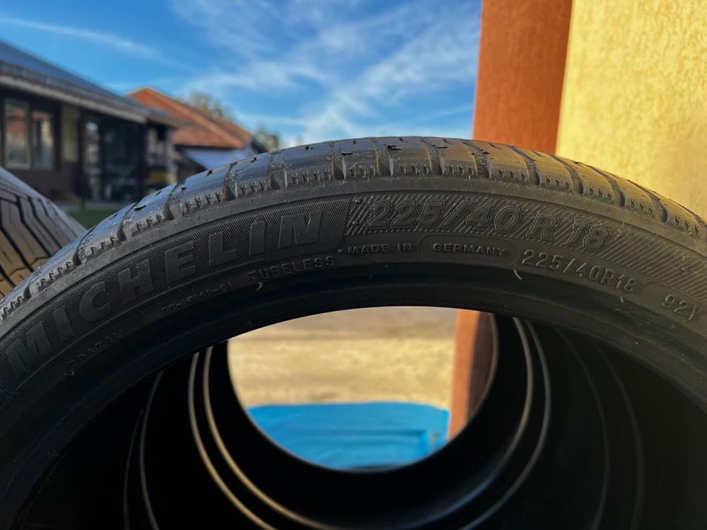 Vând anvelope Michelin  225/40 R18-92 Y Dot. 42/2018