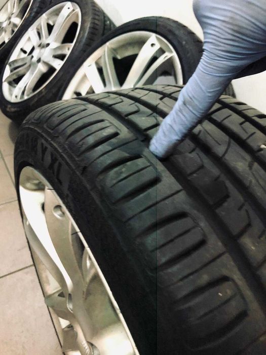 Jante Renault RS FondMetal 4X100 cu cauciucuri bune din 2018