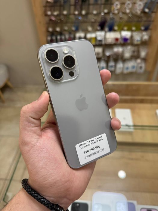 iPhone 15 Pro 128GB 85% Natural Titanium