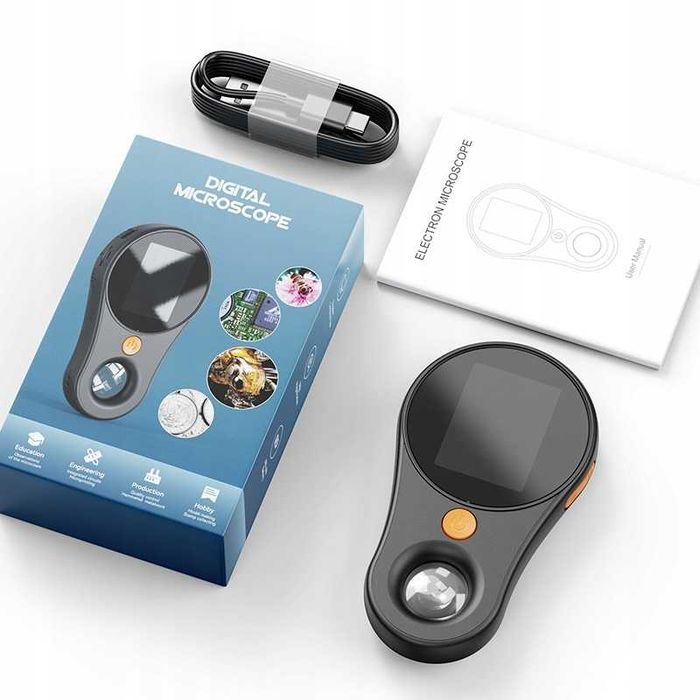 Lupa digitala 500x ecran IPS 2MP