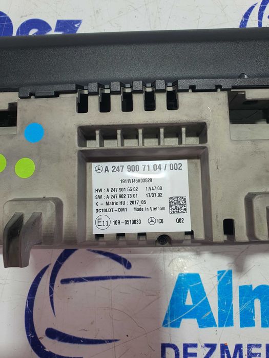 Display Mercedes GLB X247 an 2020 cod A2479007104/002