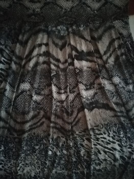 Rochie mărimea XL, animal print, purtata o data, impecabila