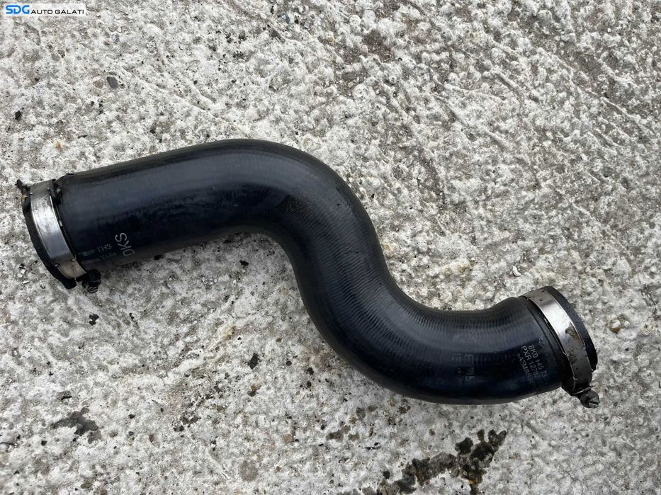 Furtun Conducta Presiune Aer Clapeta Acceleratie Radiator Intercooler Audi A4 B8 2.0 TDI CAGA CAGB CAGC CAHA CAHB CMEA CJCB 2008 - 2011 Cod 8K0145737Q [C3006]