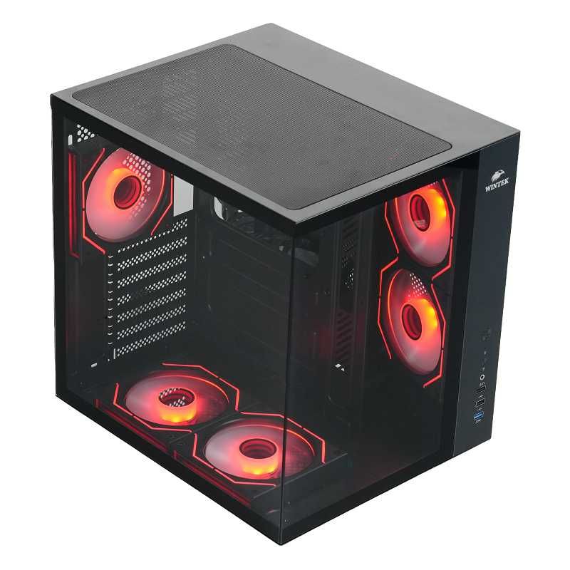 Корпус Wintek Cube Pro V909-B TG, ATX / рассрочка
