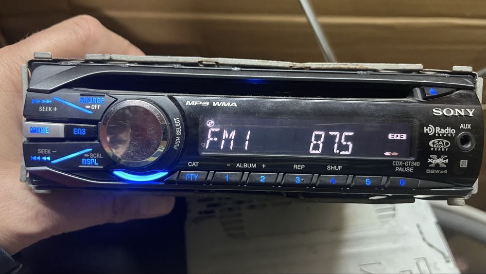 Cd player SONY CDX-GT340