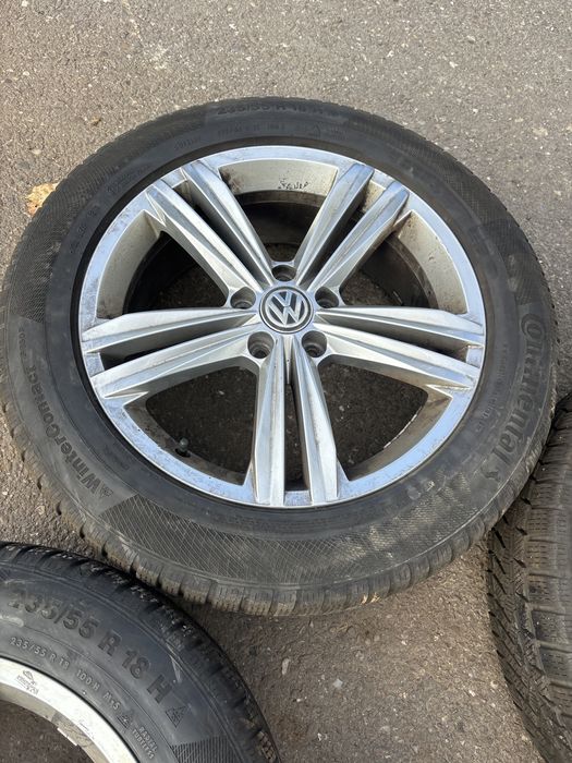 Jante VW TIGUAN R18 originale 5x112 iarna 235/55/18
