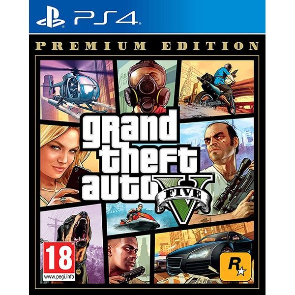 Joc PS4 GTA 5 - GTA V Playstation 4 - Premium Edition sigilat nou
