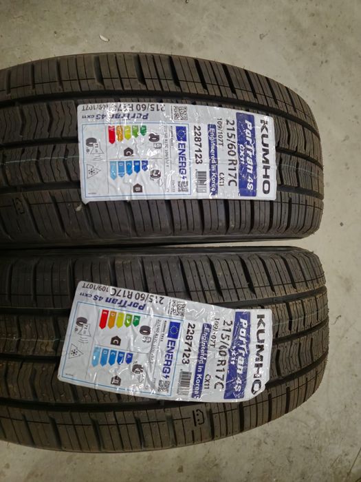 2 anvelope noi All Season Kumho 215 60 17C