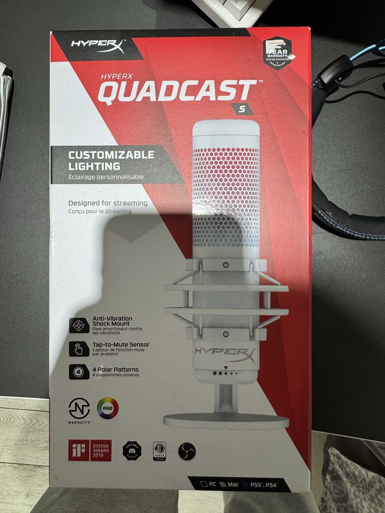 Микрофон Quadcast s
