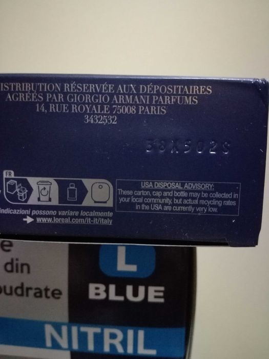 Acqua Di Gio Profondo Eau de Parfum 100ml noua sticla2024 reincarcabil