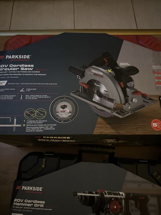 Parkside Performance 40V Циркуляр