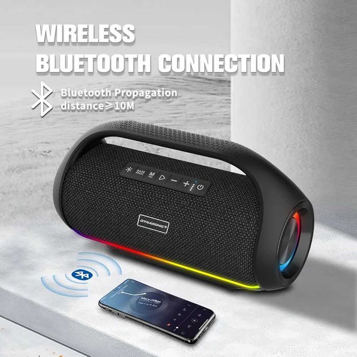 Boxa Dynasonic...Rezistenta la apa...cu doua microfoane wireless