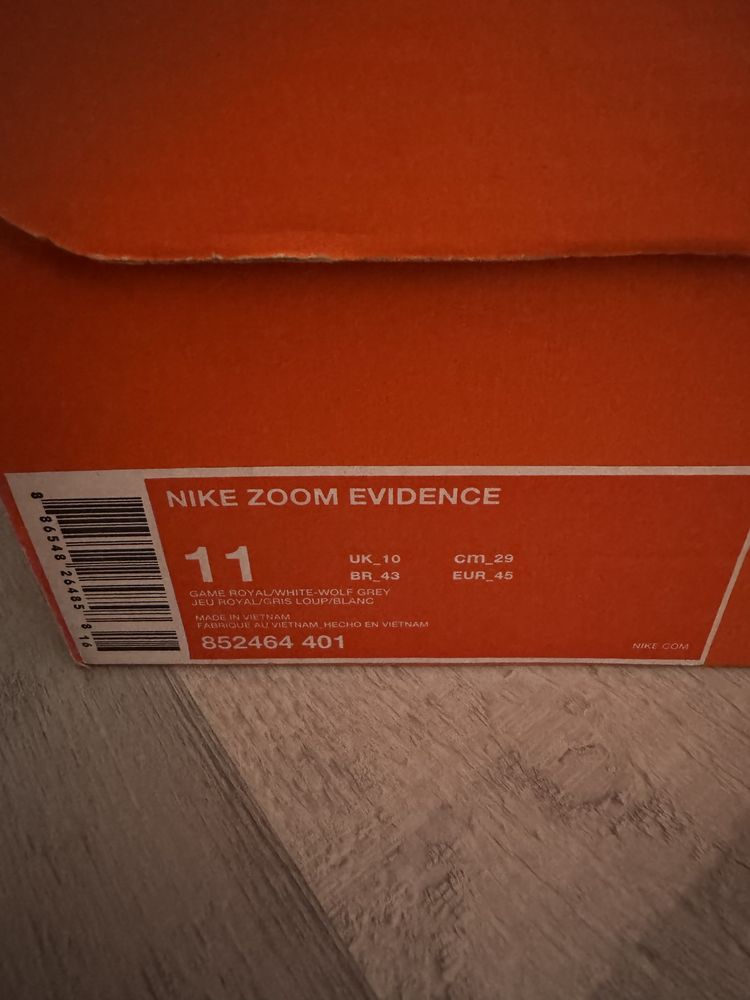Nike Zoom Evidence