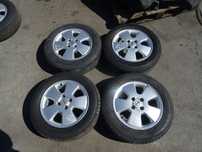 Vand Jante aliaj cu Cauciucuri Opel Astra G 195/60 R15  6Jx15H2ET49 din 2007 cod: 24437244