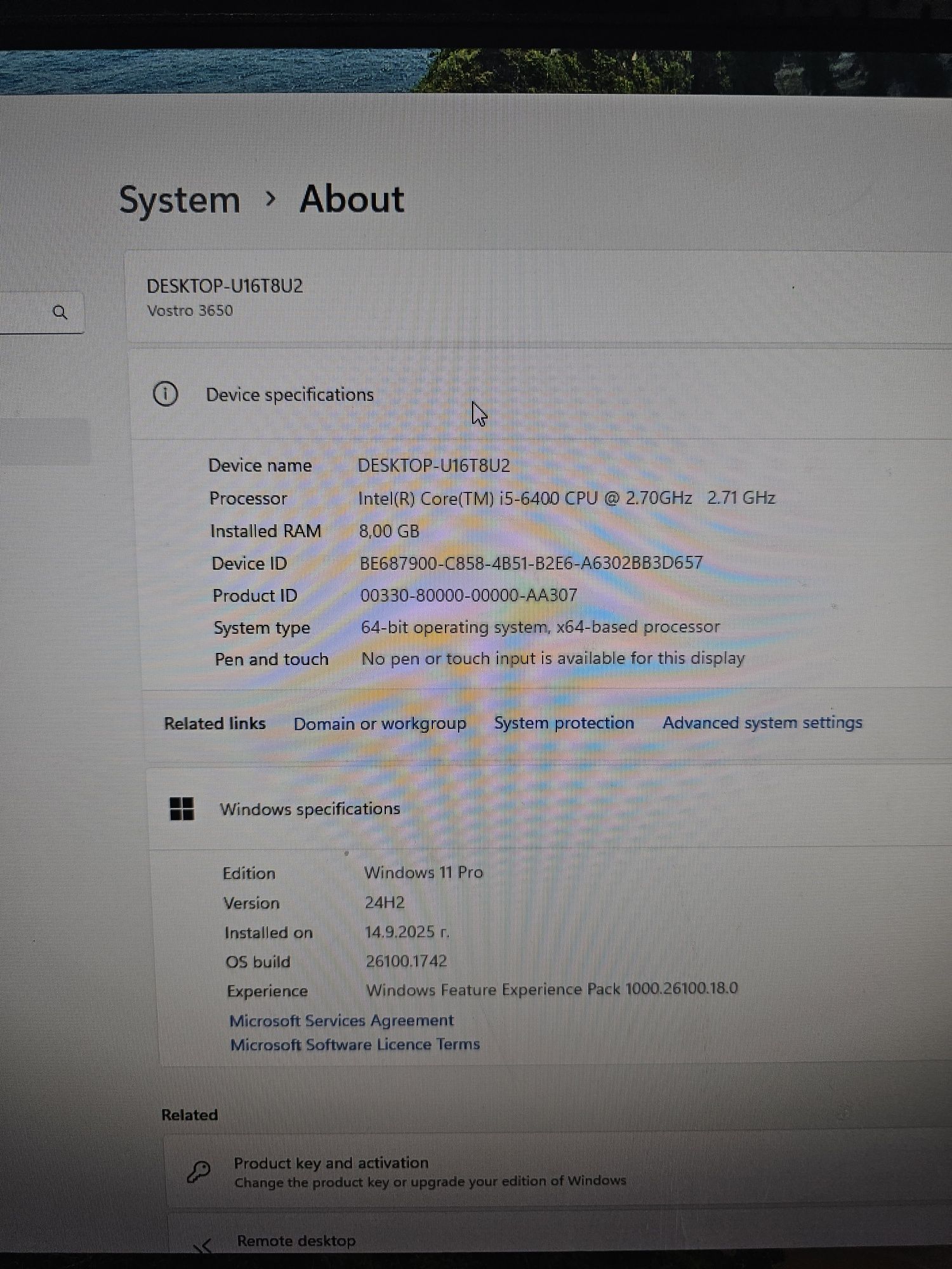 Dell Vostro 3650 Windows 11 Intel i5