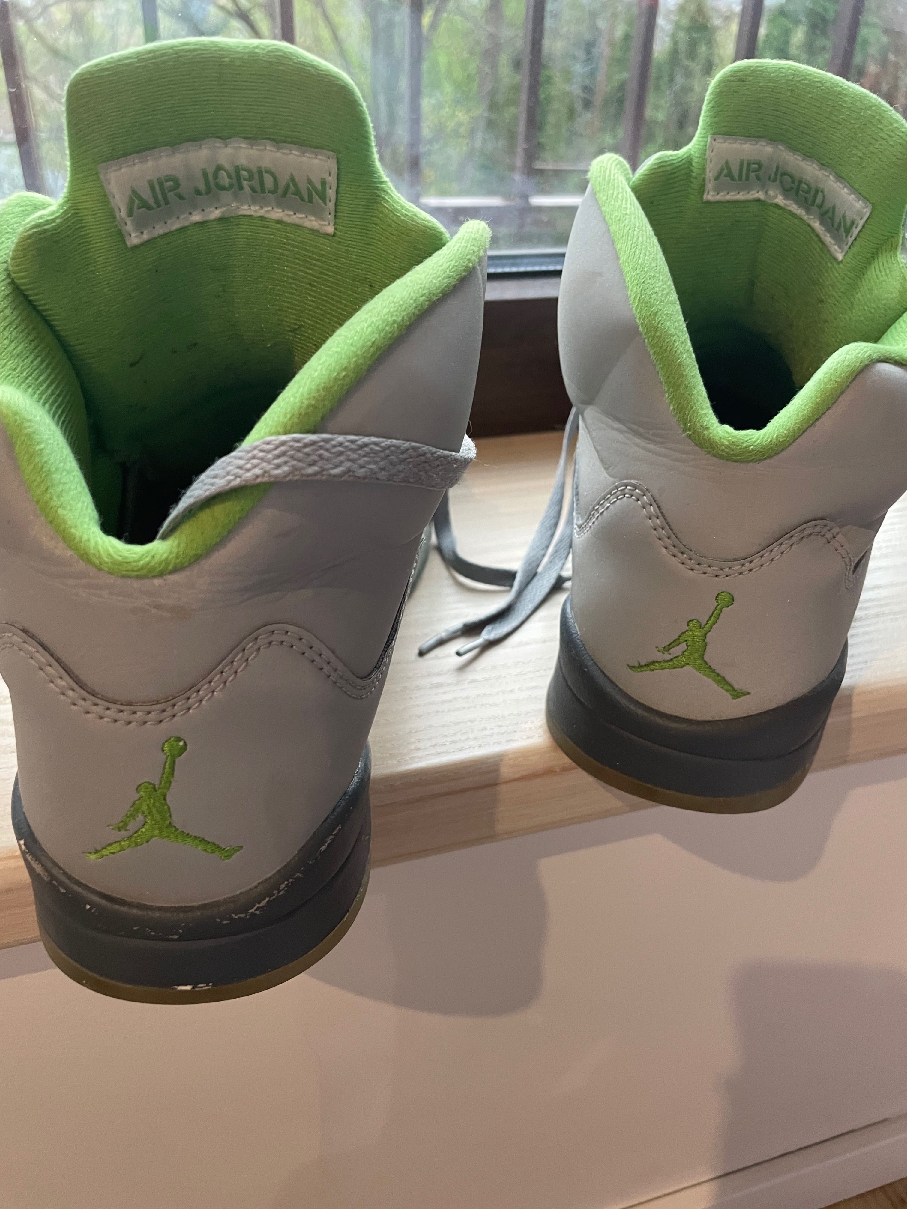 Air jordan 5 Green bean