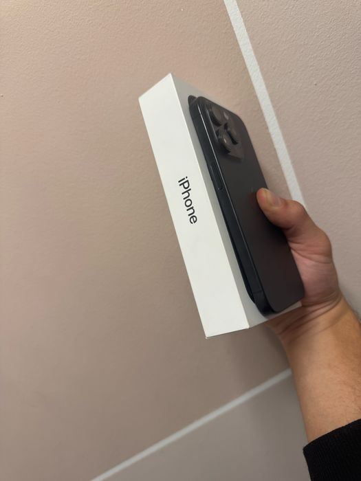 IPhone 15 Pro 256GB factura garantie 2026 Black full box Neverlocked