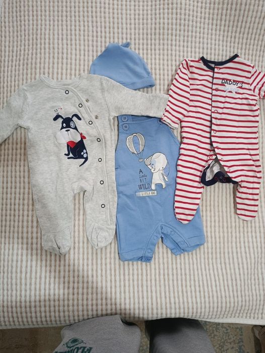 Пакет вещей для новорожденного малыша