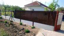 Garduri din sipca metalica, panou stil jaluzele, tabla, plasa, BCA