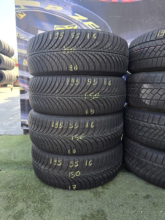 195.55.16 4x goodyear 4x continental m+s