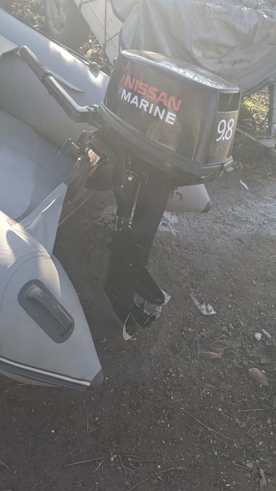 Мотор лодочный ниссан Марин 9.8