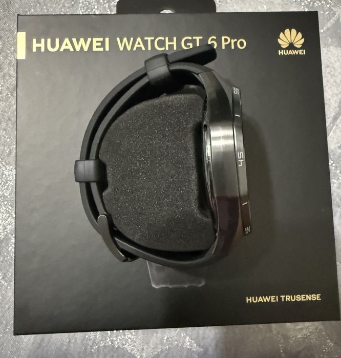Smartwatch Huawei GT6 Pro 46 mm Black NOU garantie 2 ani