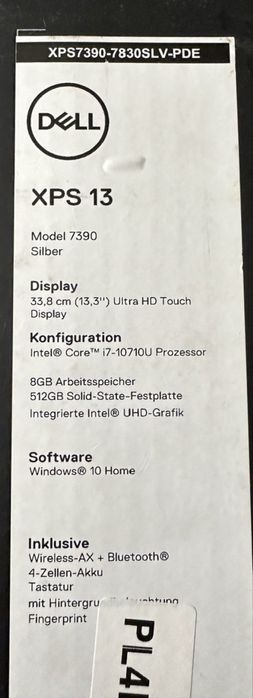 Dell XPS 13.3 4K Touch display
