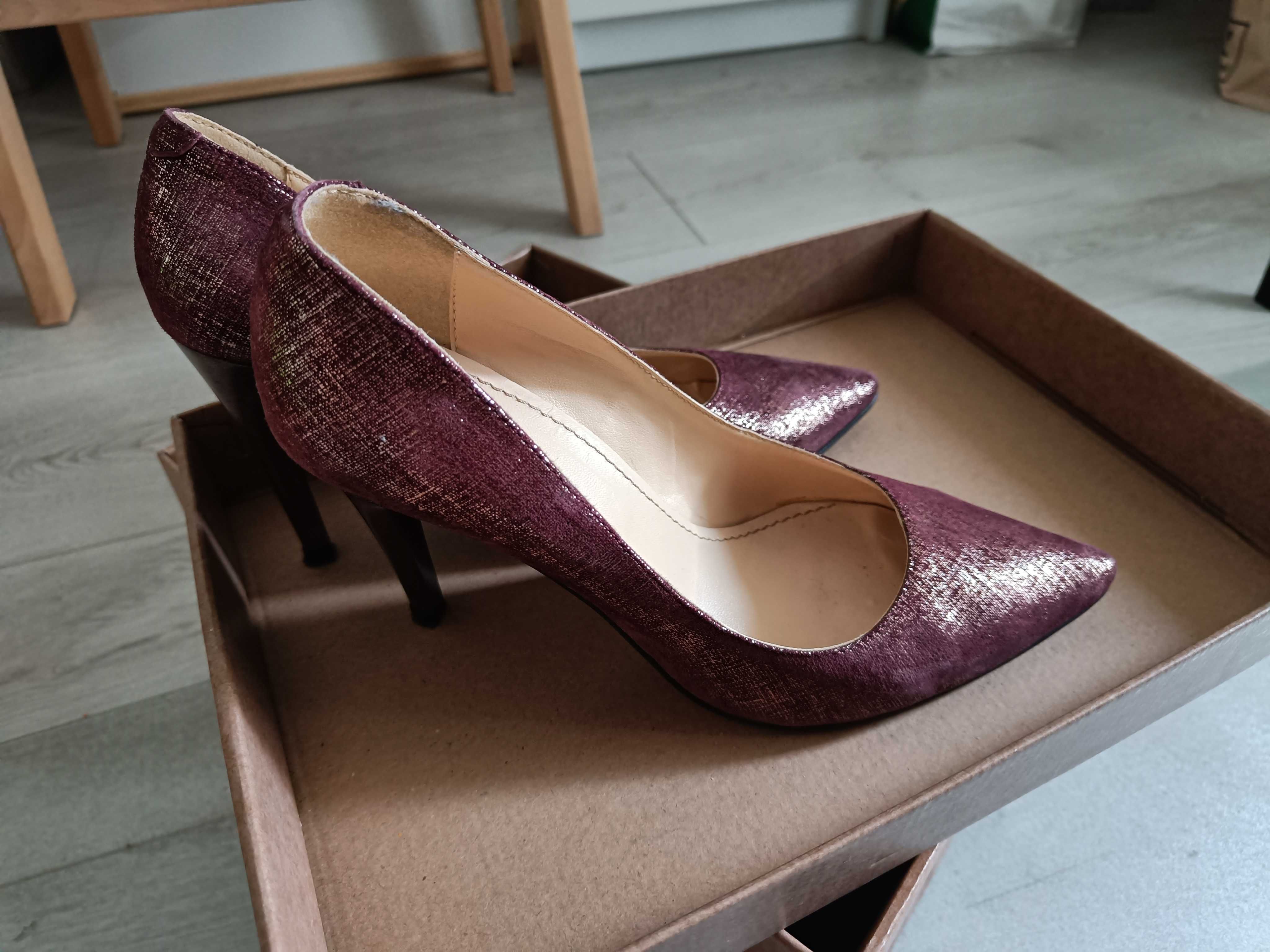 Pantofi stiletto visinii, nr.39, Flavia Passini