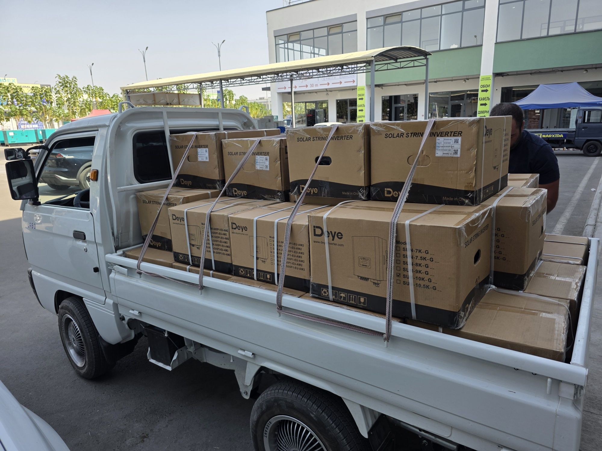 Deye 50 KW.  3 дан 135 кВт гачам  сетевой ва гибрид инверторлар