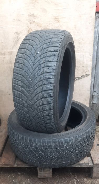 2 броя зимни гуми 225 45 17 bridgestone dot22