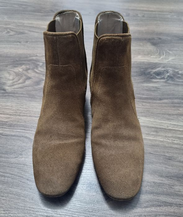 Ghete Zara piele intoarsa 36