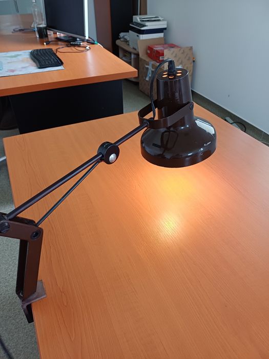 Accesoriu decorațiune metal aluminiu Bruns Germania 1960