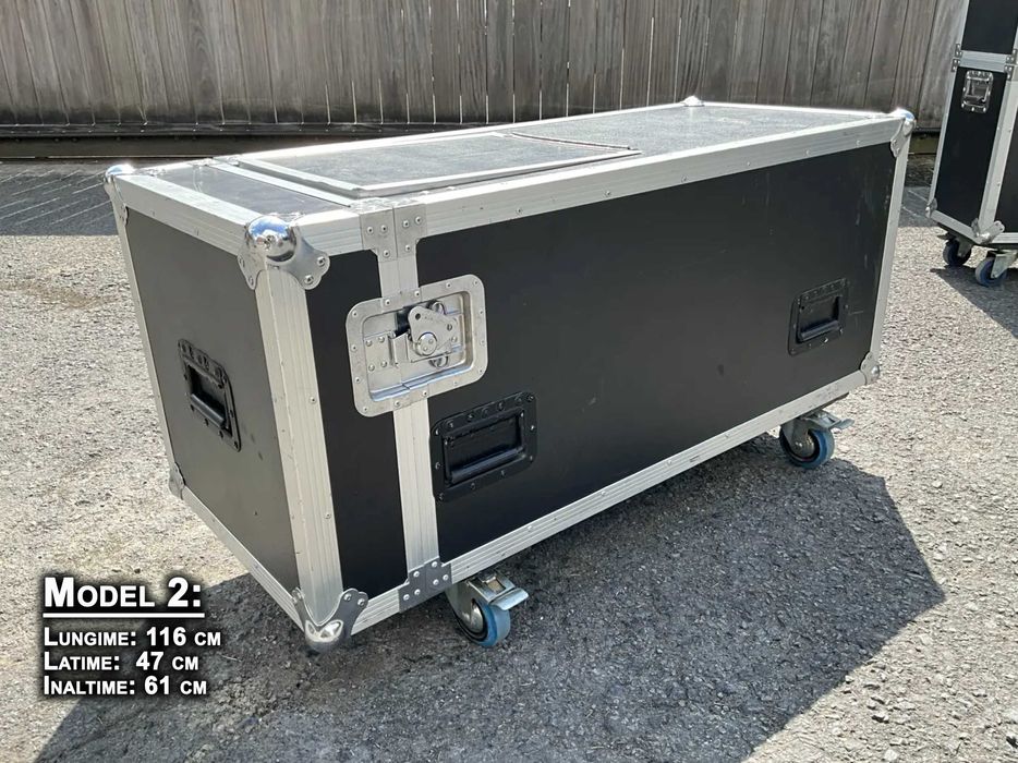 Flight case profesionale 4 buc la pret de lichidare
