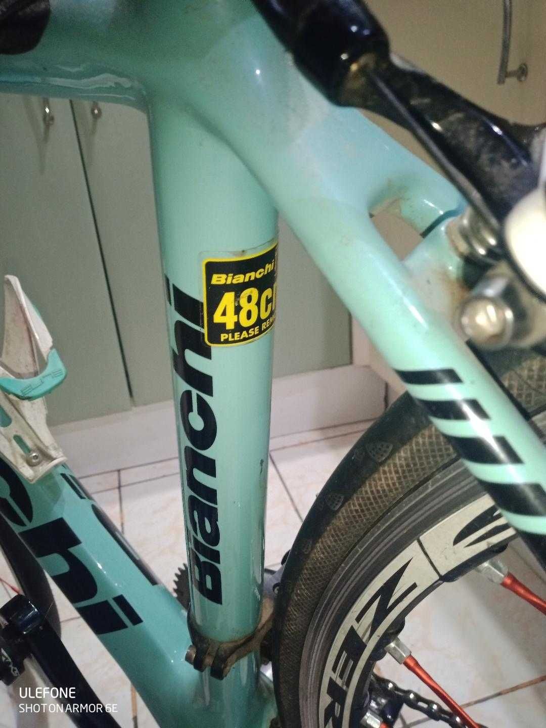 Bicicleta Bianchi carbon