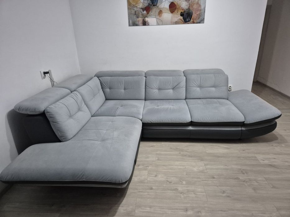 Coltar extensibil stânga STRATUS  dimensiuni  295/234 cm