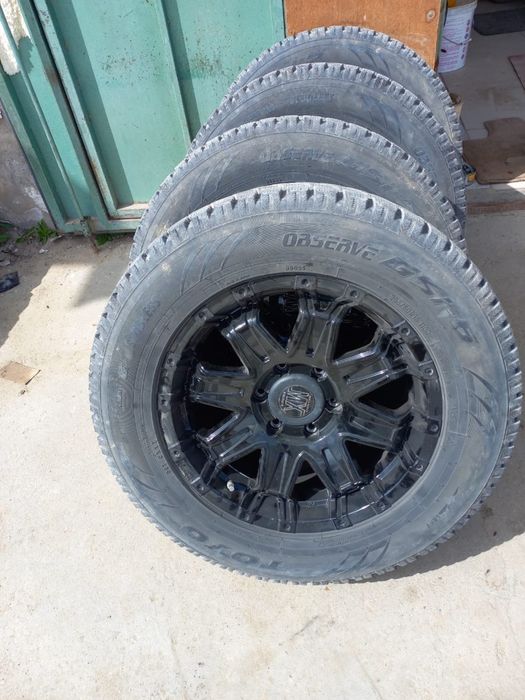 Диск с покрышкой R18 от forunner