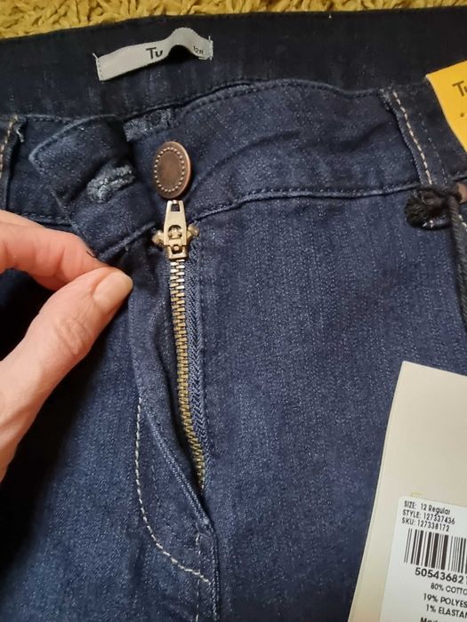 Jeanşi drepti cu stretch marimea 12R