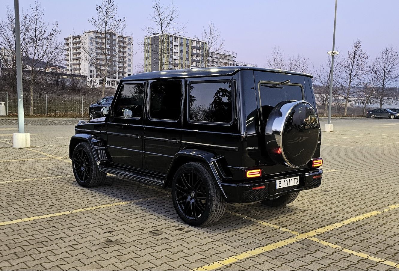 Mercedes G Class Brabus Paket . Кола под наем за специални поводи