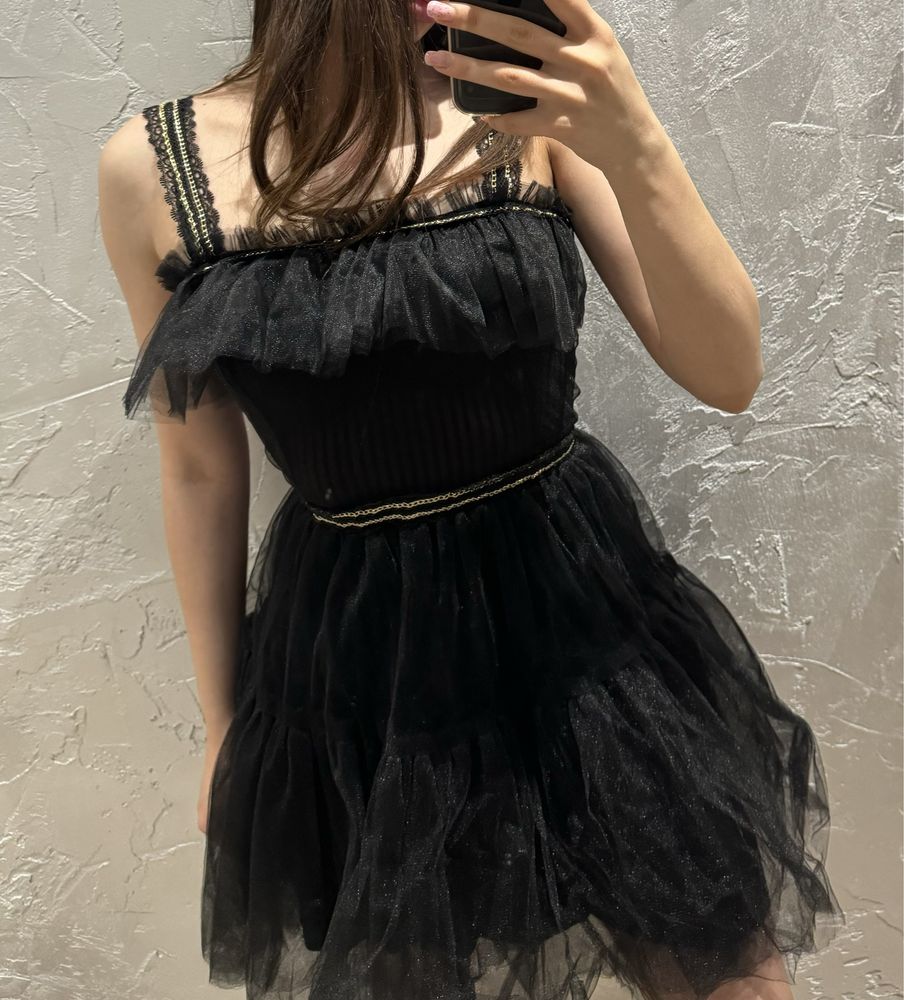Черна официална рокля
